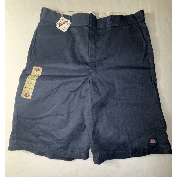 Dickies Mens 13" Loose Fit Multi-Pocket Work Shorts  Navy Blue Size 40 - Picture 1 of 13